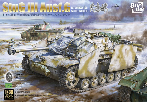 StuG III Ausf. G Late Production w/Full Interior (Border Model)