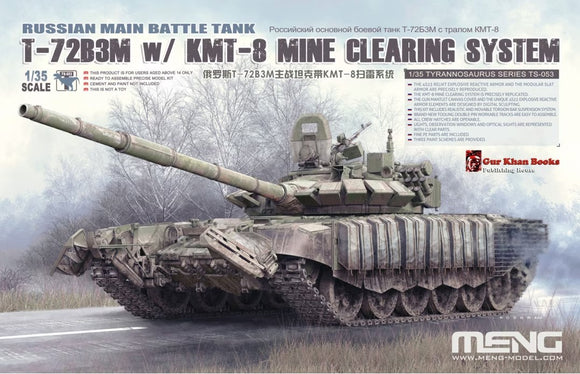 Russian T-72B3M w/ KMT-8 Mine Clearing System (Meng Model)