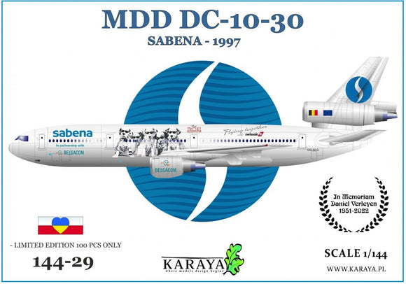McDonnell-Douglas DC-10-30 Sabena 1997 Limited Edition (Karaya)
