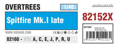Spitfire Mk. I Late Overtrees (Eduard)