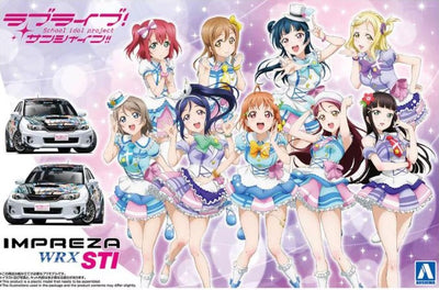 Love Live! Sunshine!! GRB Impreza WRX STI '10 Itasha No.2