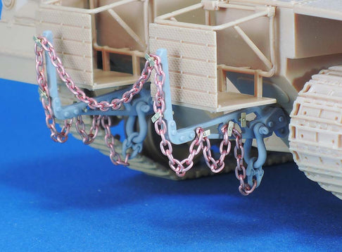 IDF AFV Rear Towing Horn and Towing Chain Set
