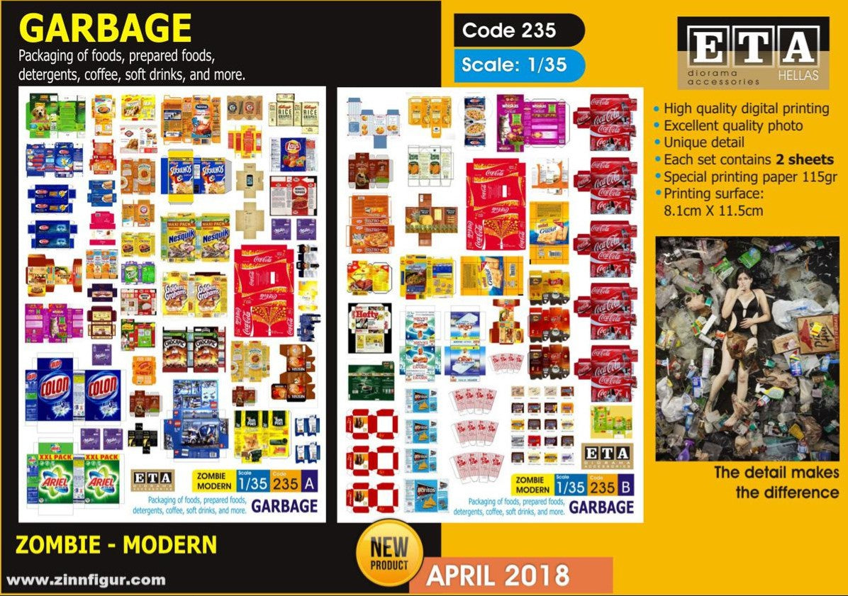 Garbage - Packaging of Foods & Prepared Foods