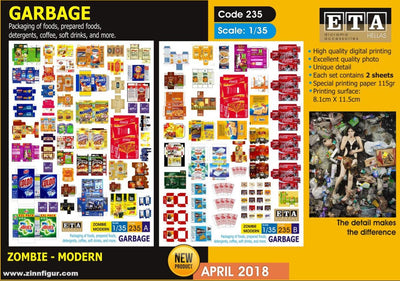 Garbage - Packaging of Foods & Prepared Foods