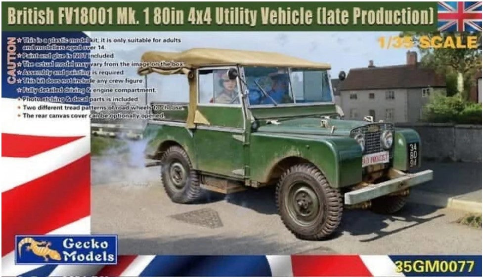British FV18001 Mk. 1 80in 4x4 Utility Vehicle (Late Production)