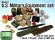 Modern U.S. Military Equipment Set