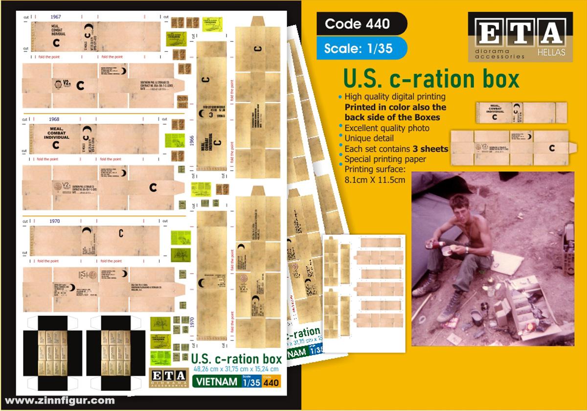 Vietnam War - U.S. c-ration box