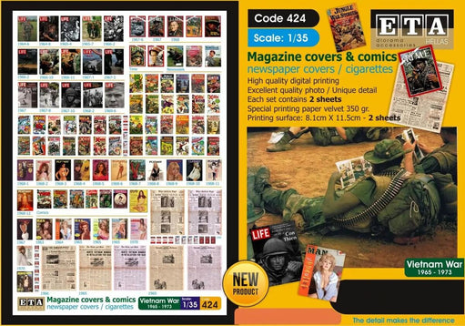 Vietnam - US Magazine/Newspapers Covers & Comics