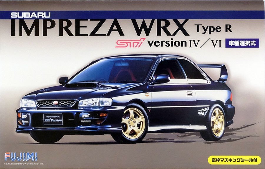 Subaru Impreza WRX Type R STI Version IV/VI – Armored Track Model