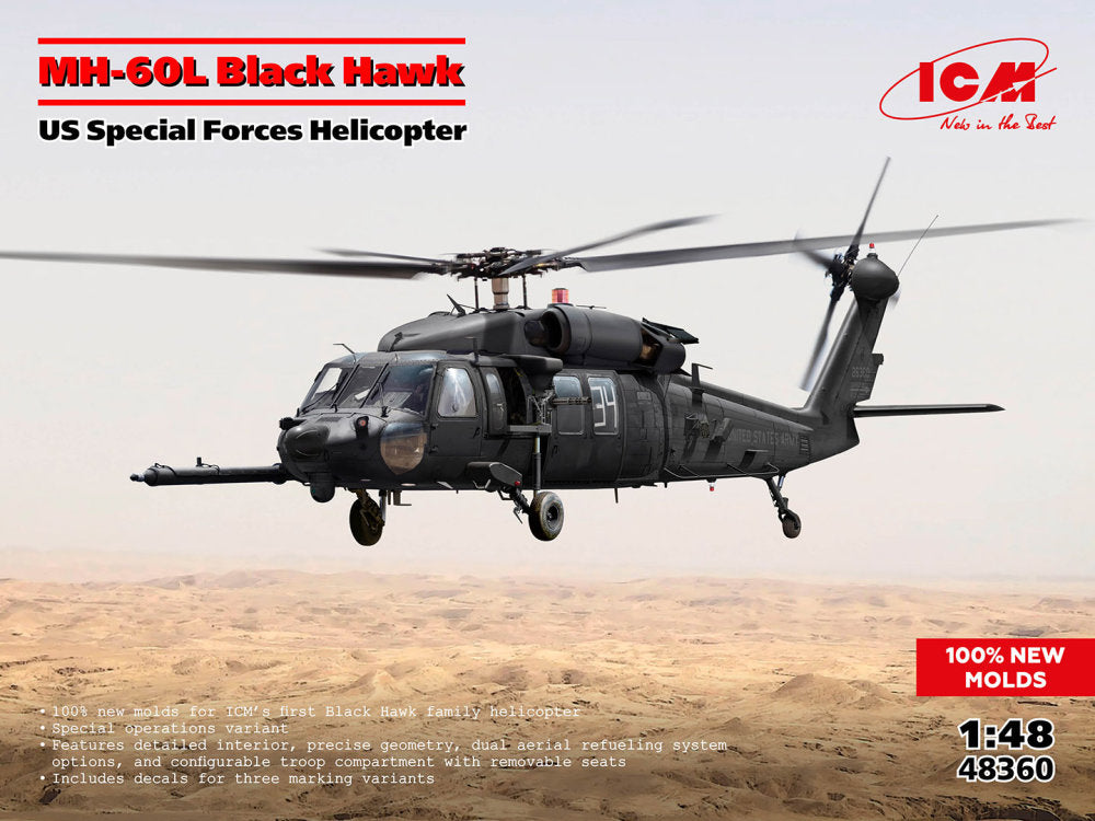 MH-60L Black Hawk US Special Forces Helicopter