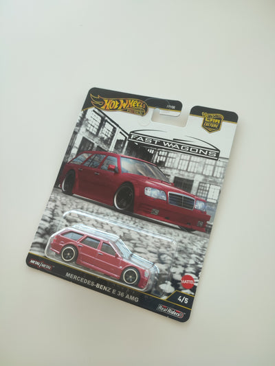 Hot Wheels Premium/Car Culture Fast Wagons Mercedes-Benz E 36 AMG