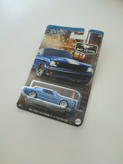 Hot Wheels Silver Series '65 Ford Mustang 2+2 Fastback "CHASE"