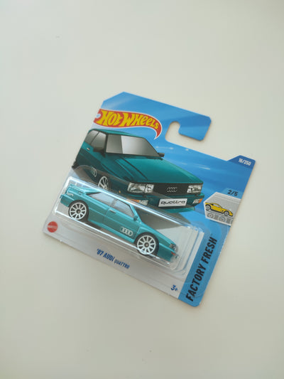 Hot Wheels Regular - '87 Audi Quattro (16/250, Yeşil)