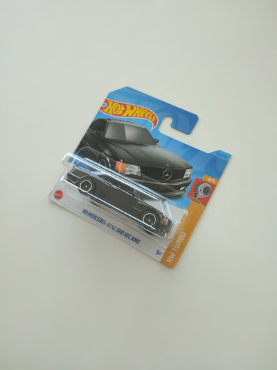 Hot Wheels Regular - '89 Mercedes-Benz 560 SEC AMG (150/250, Siyah)