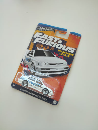 Hot Wheels Fast&Furious HW Decades of Fast Volkswagen Jetta Mk.3 (Ürün Detayını Okuyunuz)