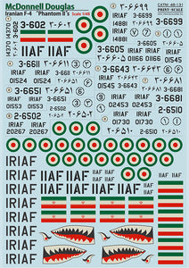 Iranian F-4 Phantom II (Print Scale)