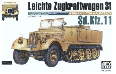 Leichte Zugkraftwagen 3t Sd.Kfz.11 German 3 Ton Half-Track