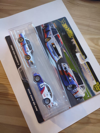 Hot Wheels Premium/Car Culture BMW 320 Group 5 & 2001 BMW M3 GTR