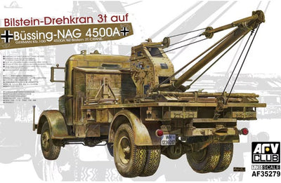 German Bilstein-Drehkran 3t auf Büssing-NAG 4500A Kfz. 100 4500A w/Bilstein 3T Crane