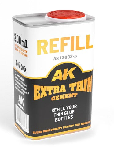 REFILL – EXTRA THIN CEMENT (GLUE)