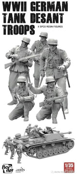 WWII German Tank Desant Troops