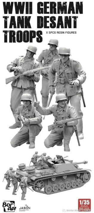 WWII German Tank Desant Troops