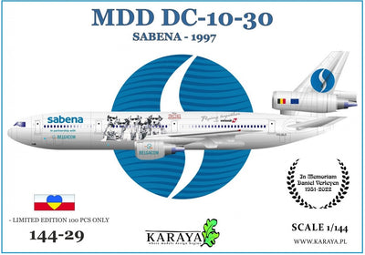 McDonnell-Douglas DC-10-30 Sabena 1997 Limited Edition