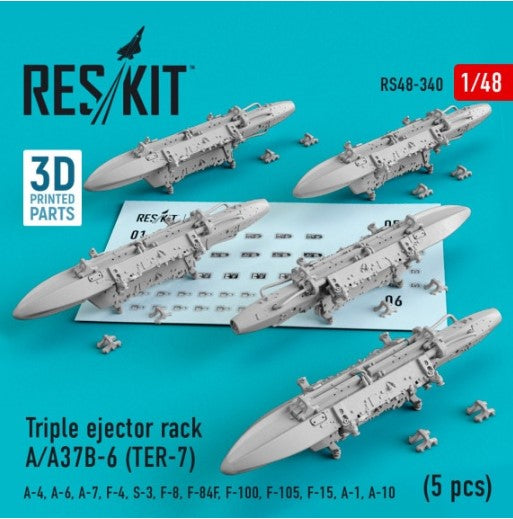 Triple Ejector Rack A/A37B-6 (TER-7) – Armored Track Model