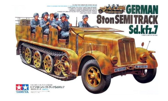 German 8 ton Semi Track Sd.kfz.7 (Tamiya)