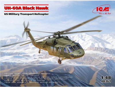 UH-60A Black Hawk US Military Transport Helicopter