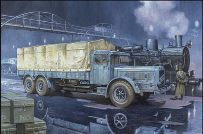 VOMAG 8 LR LKW WWII German Heavy Truck