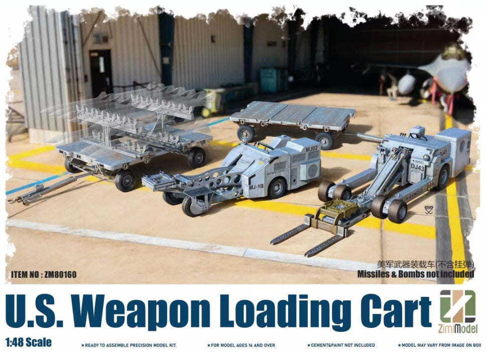 U.S. Weapon Loading Cart – Armored Track Model