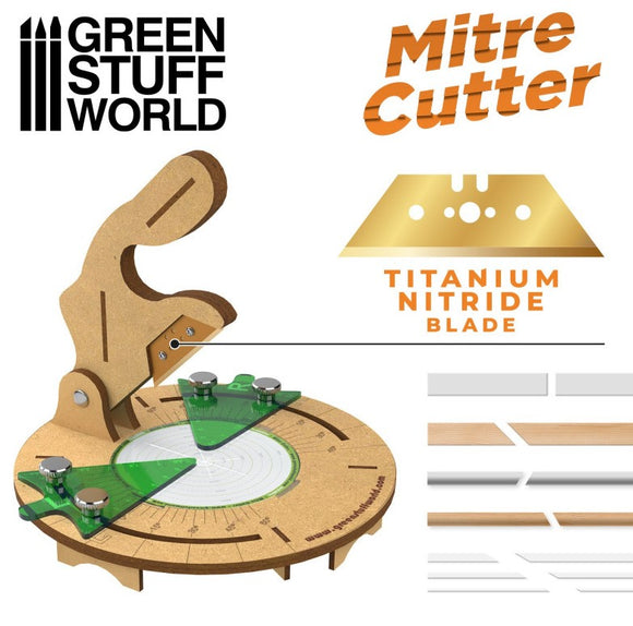 MITRE CUTTER TOOL (Base diameter: 200mm) (Green Stuff World)