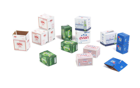 Cardboard Boxes - Water (Matho Models)