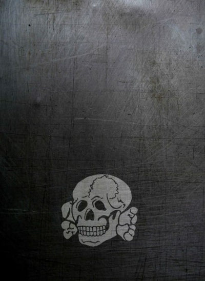 Grunge Self Adhesive Base Totenkopf