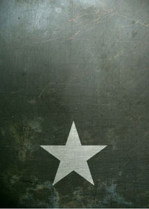 Grunge Self Adhesive Base White Star (FC Model Trend)