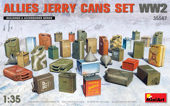 Allies Jerry Cans Set WW2 (MiniArt)