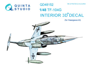 TF-104G Interior 3D Decal (Quinta Modelling Studio)