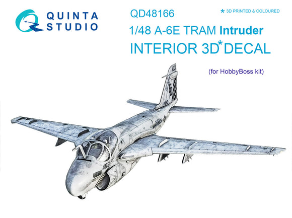 A-6E TRAM Intruder Interior 3D Decal (Quinta Modelling Studio)