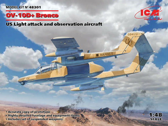 OV-10D+ Bronco US Light Attack and Observation Aircraft (ICM)