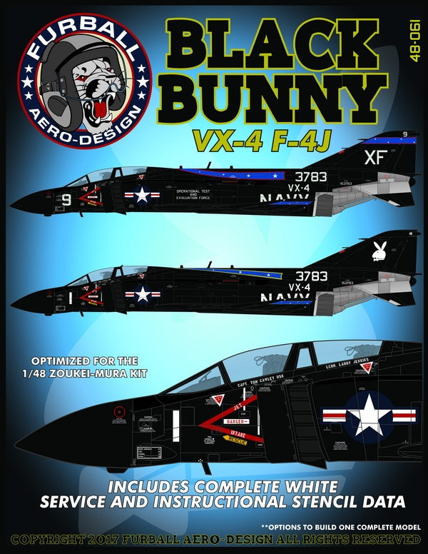 "Black Bunny" VX-4 F-4J (Furball Aero-Design)