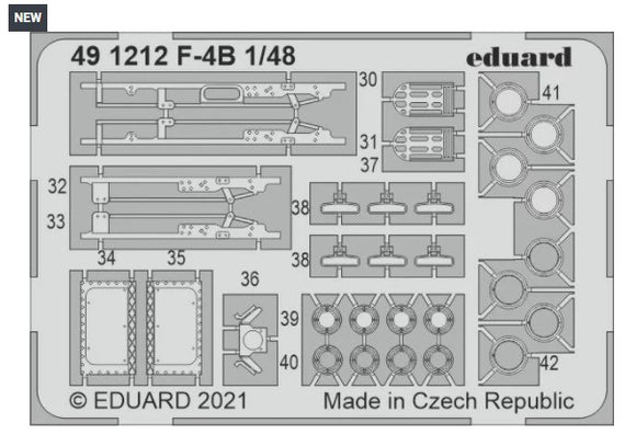 F-4B PE Set for Tamiya (Eduard)