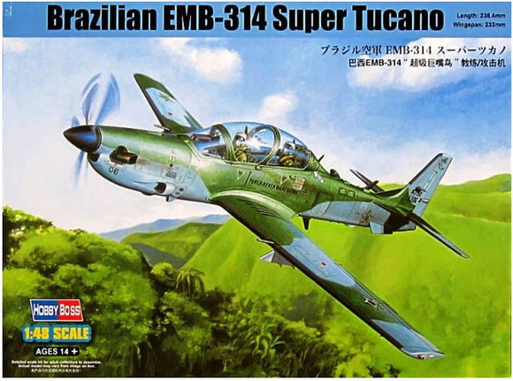 Brazilian EMB-314 Super Tucano (HobbyBoss)