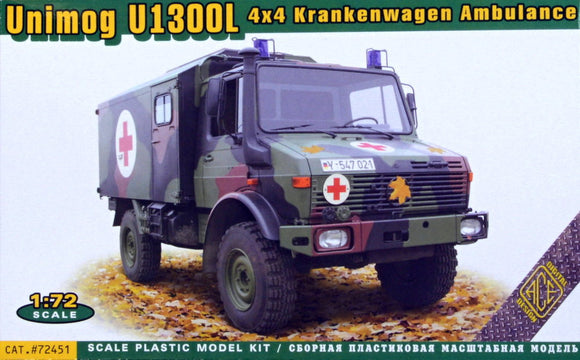 Unimog U1300L 4x4 Krankenwagen Ambulance (Ace)