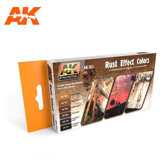 Rust Effect Colors (AK Interactive)