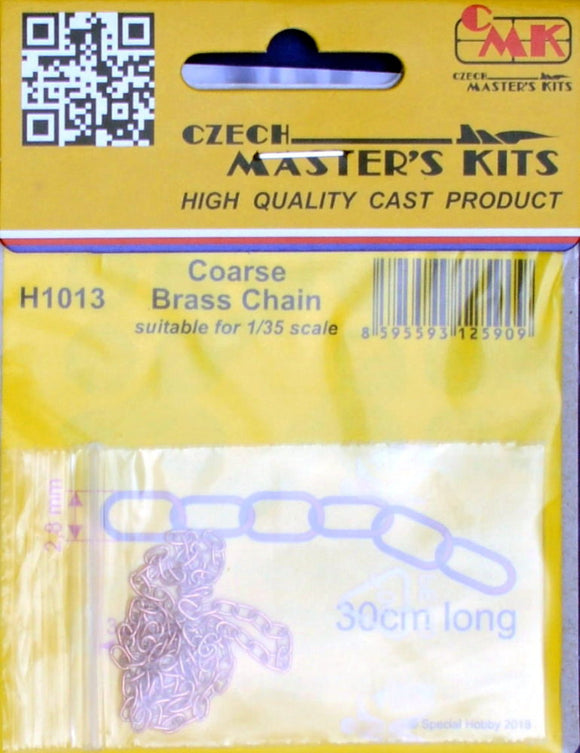 Coarse Brass Chain (1/35 ölçek için)  (CMK)