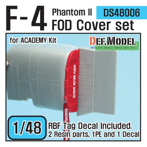 F-4 Phantom II FOD Cover Set (for Academy) (DEF Model)