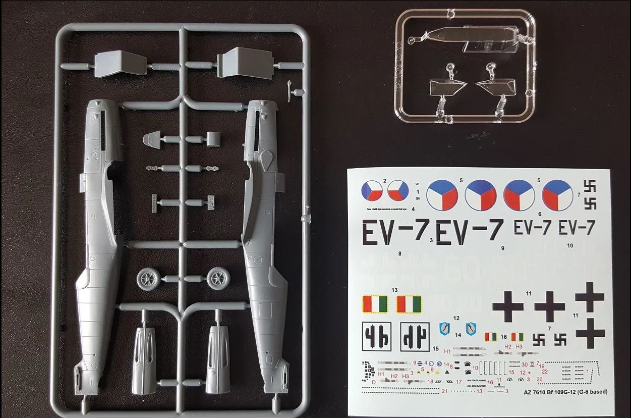 Messerschmitt Bf-109G-12 "Two-Seater" (AZ Model)