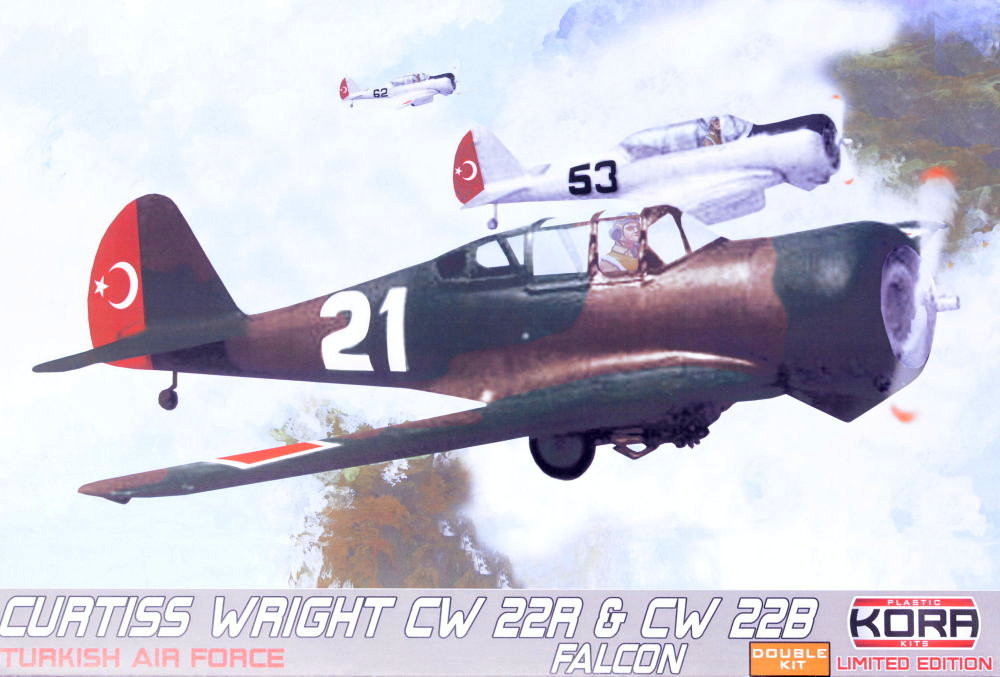 Curtiss Wright CW 22R & CW 22B Falcon Turkish AF 2in1 (Kora Model ...