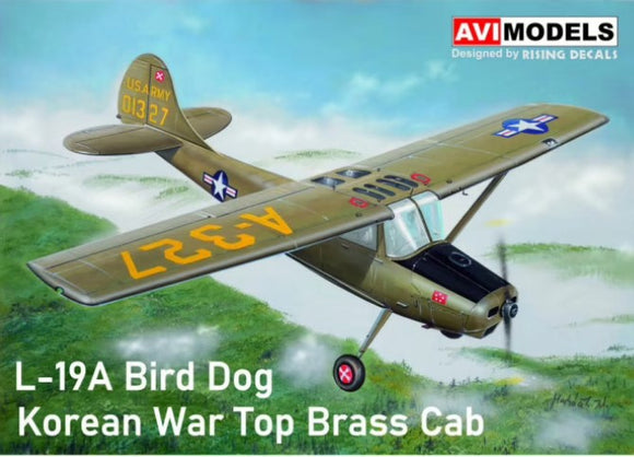 Cessna L-19A Bird Dog 'Korean War Top Brass Cab' (AVI MODELS)